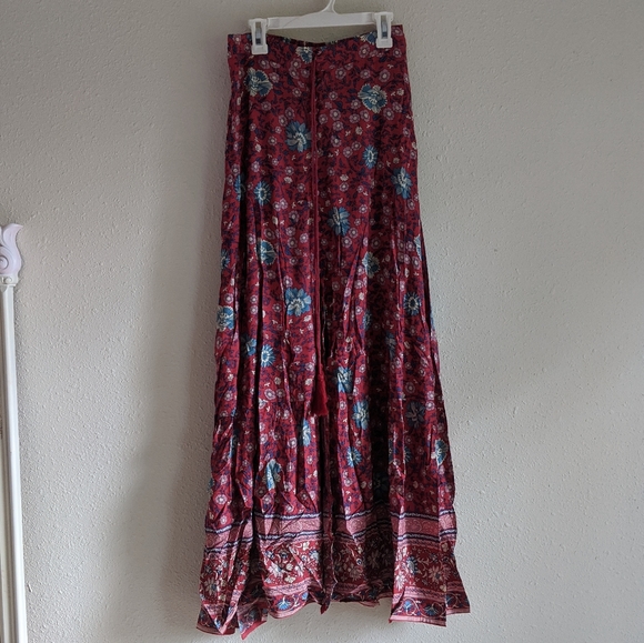 Folktown Print Skirt - Picture 3 of 4